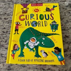My Curious World by Miles Kelly hardcover kids book learning for kids